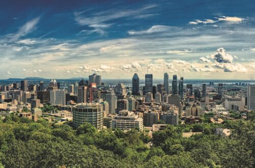 wide-angle photography of buildings during daytime